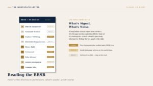 Reading the BRSR: India's ESG Disclosure Framework, What's Useful, What's Noise 6 northpath cover issue13